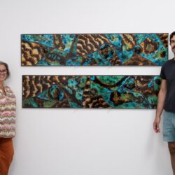 vetrate-insegna collaborazione con l'artista Taylor Colantonio